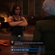 Marvel: Midnight Suns protagonist chooses options from a dialogue tree.